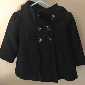 18-24 months girls peacoat.