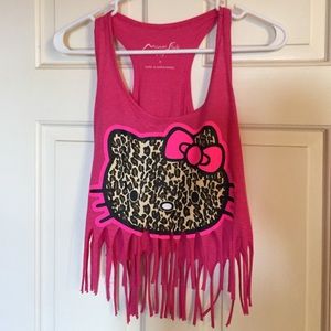 Hello Kitty Pink Festival Top