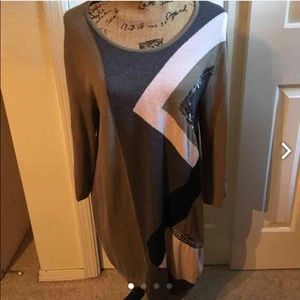 Sz lg long sweater (could fit xl)