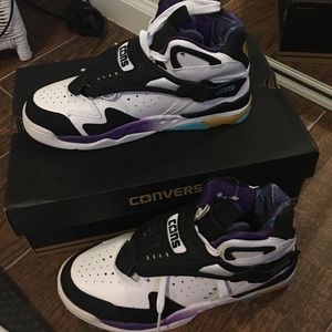 Converse Aero Jam mid white👟