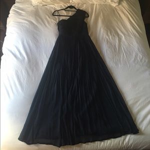 J. Crew Cara long dress in Newport Navy