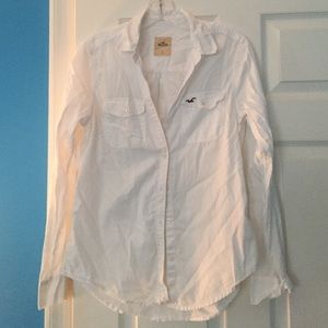 White Hollister Shirt