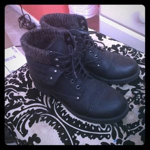 Black Combat Boots
