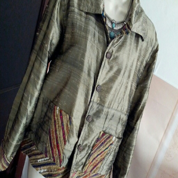 Conversation Starter Reversible Jacket by Anii - Picture 2 of 4