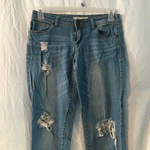 Forever 21 Distressed Jeans