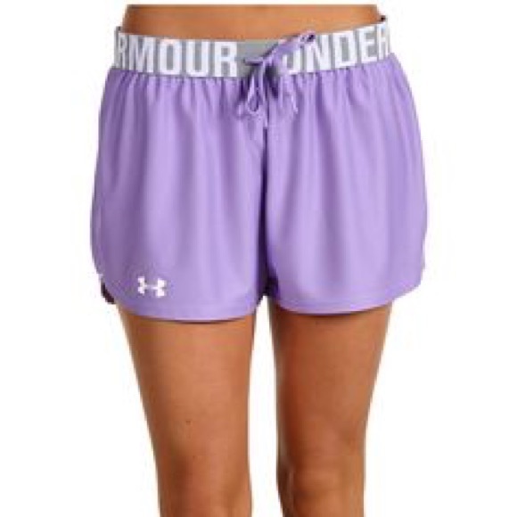 Under Armour purple shorts