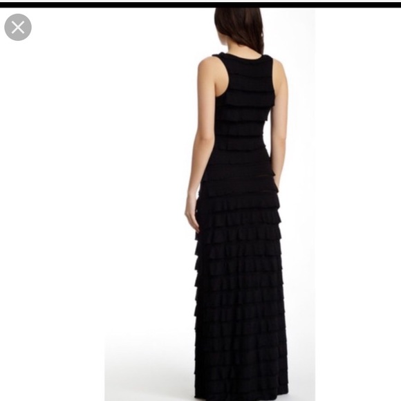 Black Max Studio maxi dress.