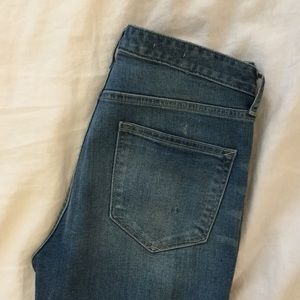 Gap Always Skinny High Rise Destroyed Jeans