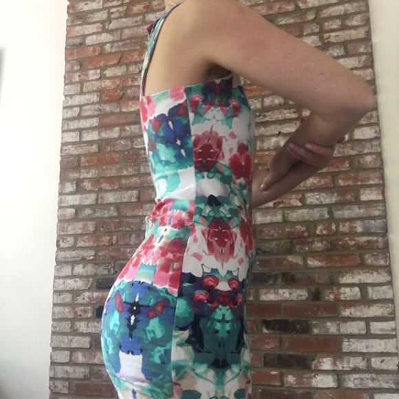 ☀️ Multi Colored / Floral / Dress - Picture 3 of 4