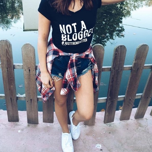 'Not a blogger' Tee