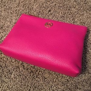 Michael Kors Pebbled Leather Cosmetic Case
