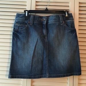 Denim skirt