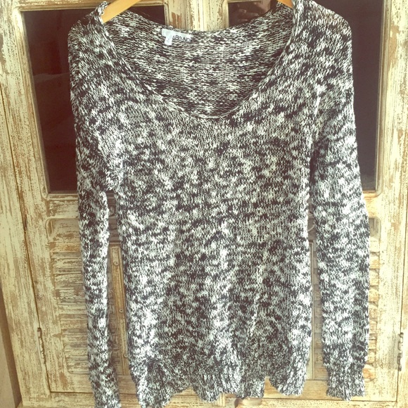Black & White Sweater