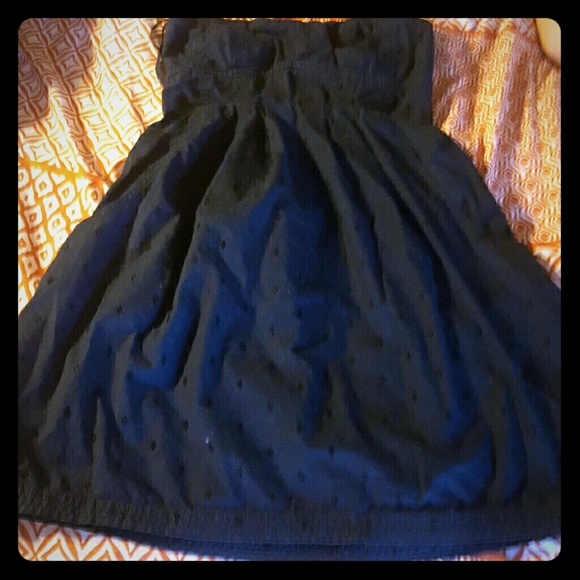 Navy blue, size 0, eyelet American Eagle dress - Picture 1 of 1