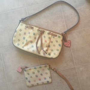 Dooney & Bourke Wristlet and Small Handbag