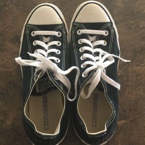 Black Converse shoes