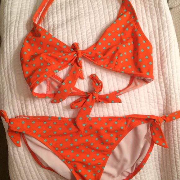 Polka dot bikini