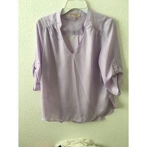 Philosophy  blouse in lavender