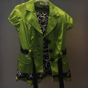 Skirt and jacket suit