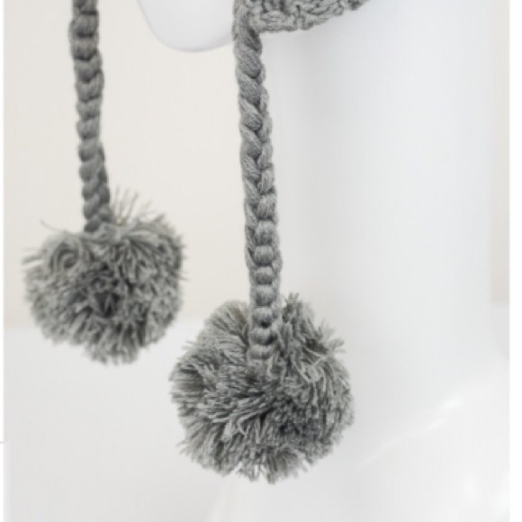 Cable Knit Ear Flap Beanie - Picture 4 of 5