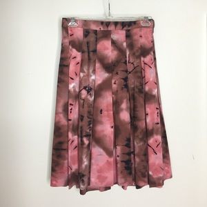 ❌❌SOLD❌❌Zara Basic A-line Pleated Skirt. Size S.