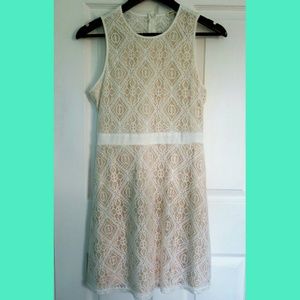 Ivory/Nude Lace Dress