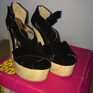 Brand new never worn heels from charlotte russe