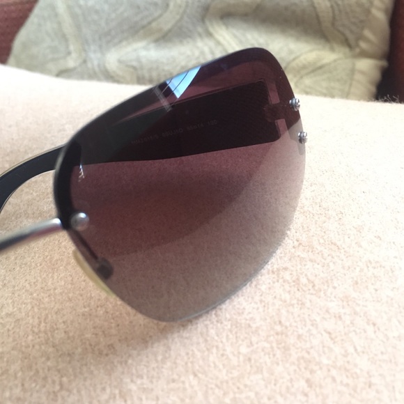 MARC by Marc Jacobs Silver/Blue Sunglasses - Picture 3 of 4