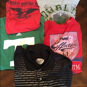 Lot of 5 men's shirts