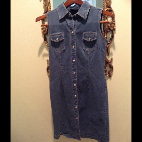 Women's Size 10 Blue Jean Dress