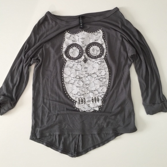 Girls owl tee!