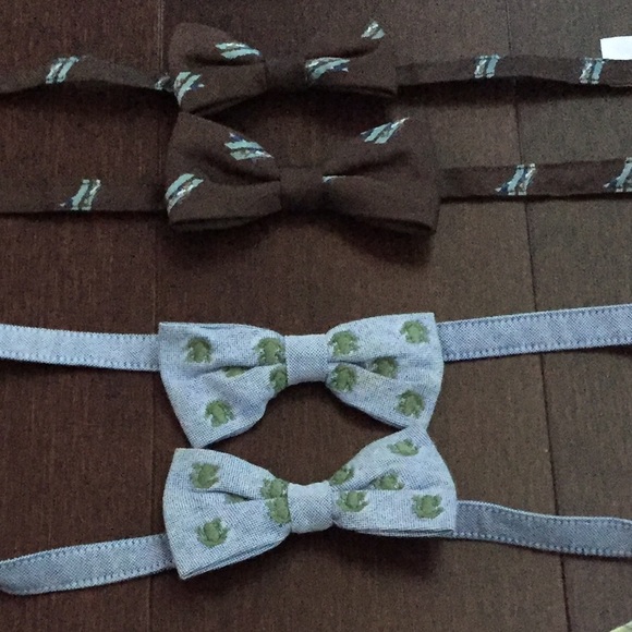 6Authentic Janie and Jack boy bow tie size fit0-5 - Picture 2 of 4
