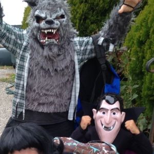 Howling at The Moon Wolf Costume