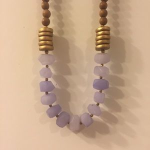 Betsy Pittard Designs Long Purple Necklace