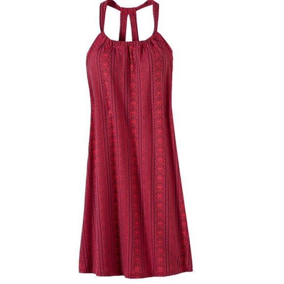 PrAna Quinn Dress in Fuchsia