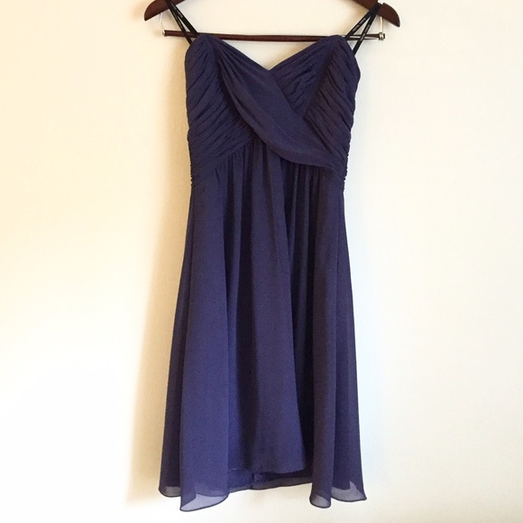 Badgley Mischka Strapless Dress