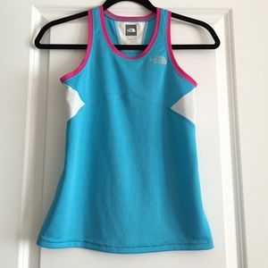 North Face girls tank top