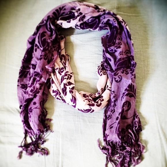 Purple Ombré Scarf