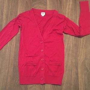 Mossimo Red Cardigan