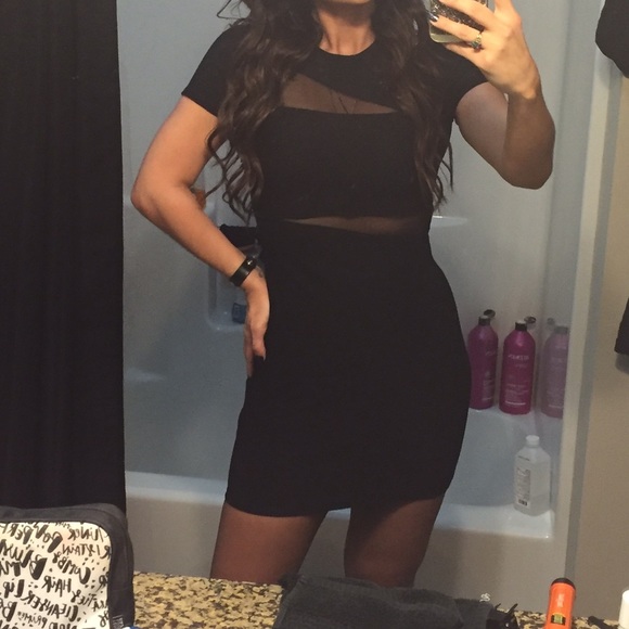Express little black dress