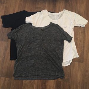 Three Old Navy Boyfriend Tees