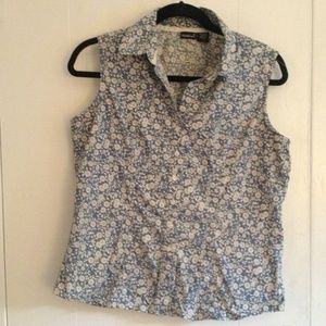 Vintage Floral Button Down