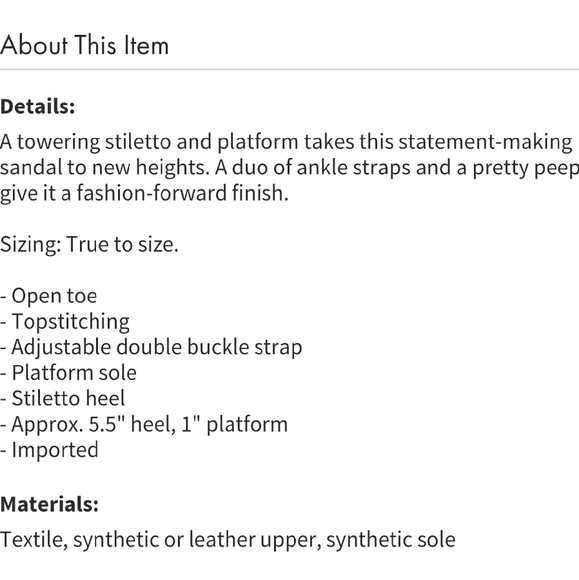 Sam Edelman Platform Peep Toe Sandal - Picture 4 of 4