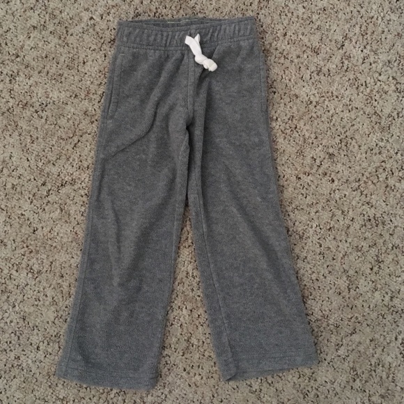 Boys Size 4T Grey Fleece Carter's Sweatpants