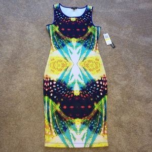 Sleeveless over the knee dress