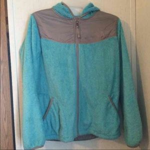 Light blue/grey North Face jacket
