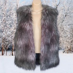 Moda International Faux Fur Vest