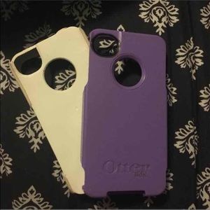 Purple otter box iPhone 4s