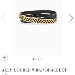 Stella & Dot Ally Double Wrap Bracelet