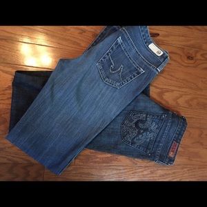 2 pairs of AG Jeans